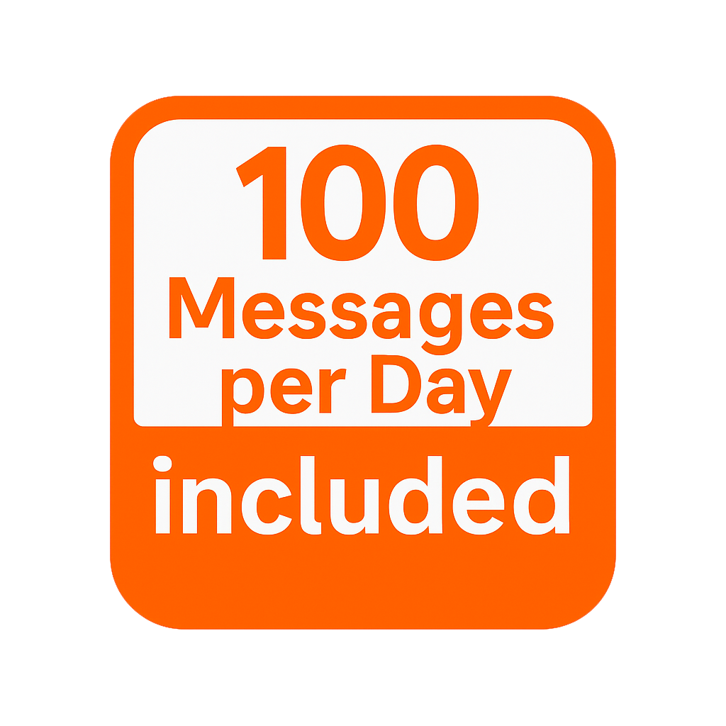 100 messages per day