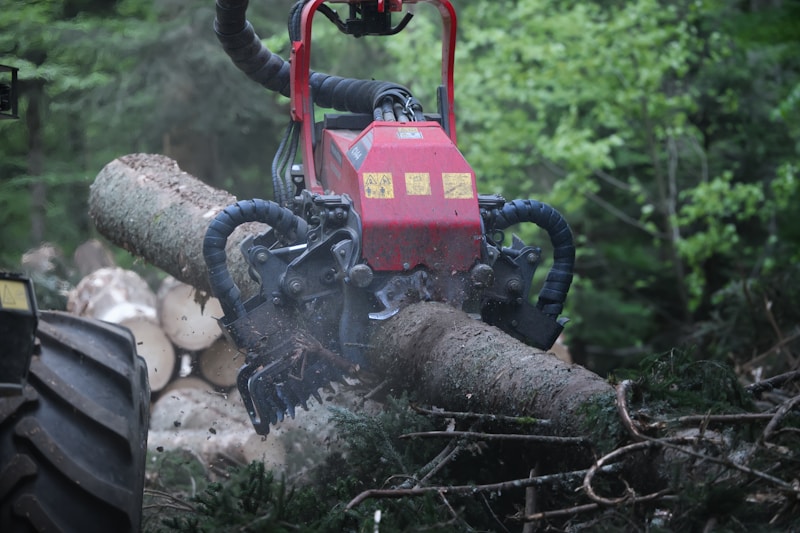 Forestry machinery electronics